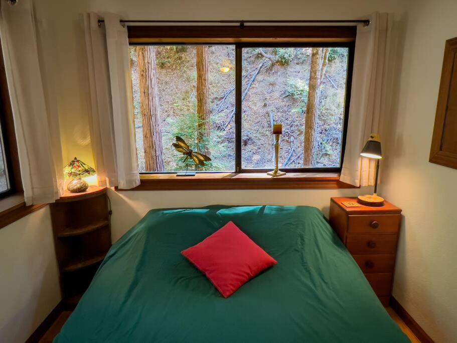 Апартаменты Little House In The Redwoods With A Hot Tub! Гарбервилл Экстерьер фото