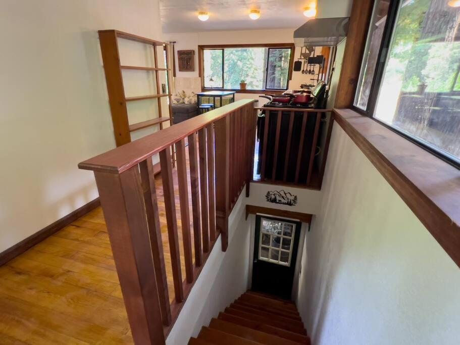 Апартаменты Little House In The Redwoods With A Hot Tub! Гарбервилл Экстерьер фото