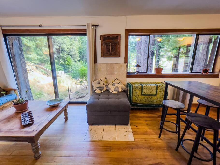 Апартаменты Little House In The Redwoods With A Hot Tub! Гарбервилл Экстерьер фото